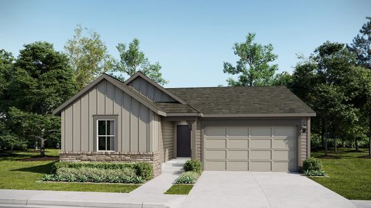 New construction Single-Family house 7697 Desert Wrangler Dr, Colorado Springs, CO 80908 plan Hartford - image