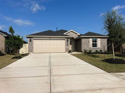 New construction Single-Family house 3029 Santa Terrace Lane, League City, TX 77573 The Huntsville- photo 0