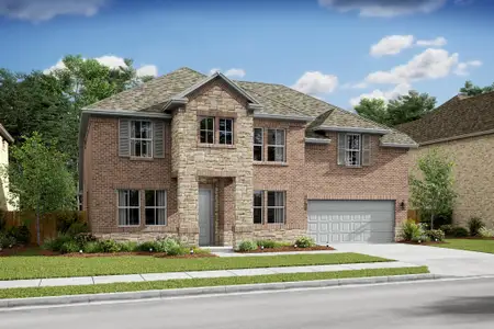 New construction Single-Family house 1201 Honey Falls Ln, Lavon, TX 75166 plan Mykonos - image