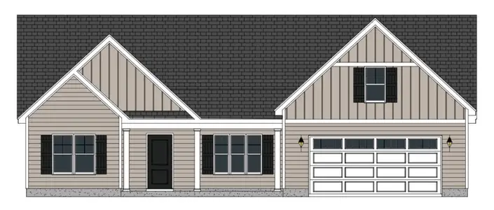 New construction Single-Family house 883 Lendy Dr, Greenville, NC 27858 plan Hardy - image