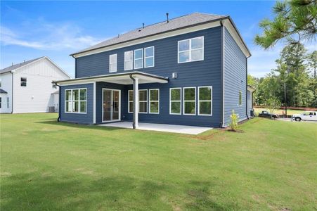 New construction Single-Family house 3548 Cedarvale Ct, Powder Springs, GA 30127 plan Trenton - image 3