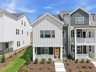 New construction Townhouse house 1144 Lamplighter Dr, Raleigh, NC 27604 plan Red Rocks - image