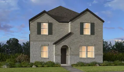 New construction Single-Family house 608 Emory Crossing Blvd, Hutto, TX 78634 plan Bruckner 2 - image