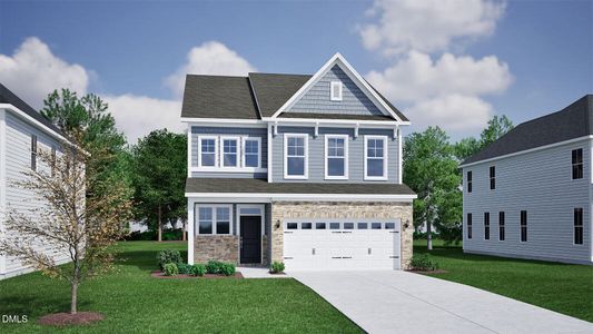 New construction Single-Family house 420 White Oak Garden Wy, Unit 317, Garner, NC 27529 - image