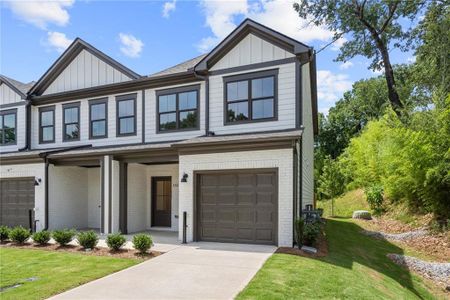 New construction Townhouse house 1321 Parc Bench Road, Atlanta, GA 30316 Manchester - photo 0