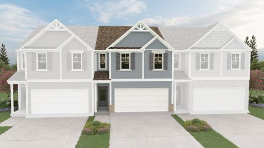 New construction Townhouse house 350 Lanier Cir, Woodstock, GA 30189 plan The Newbury - image