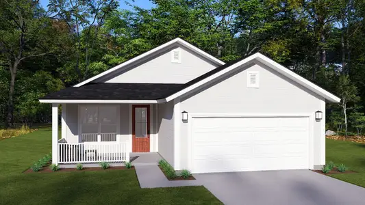 New construction Single-Family house 652 Aspen Ln, Cottonwood Shores, TX 78657 null- photo 0