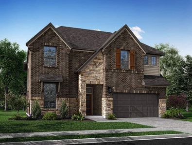 New construction Single-Family house 9831 Sunflower Mist Lane, Richmond, TX 77407 Verdin- photo 0