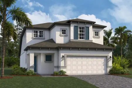 New construction Single-Family house 31188 Pendleton Landing Cir, Wesley Chapel, FL 33545 Willow- photo 0