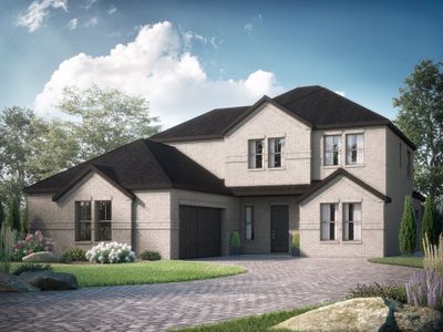 New construction Single-Family house 2150 N John King Blvd, Rockwall, TX 75087 plan Castell - image