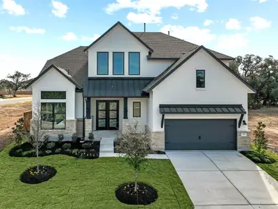 New construction Single-Family house 308 Lightstone Dr, Georgetown, TX 78633 plan The Asher X - image
