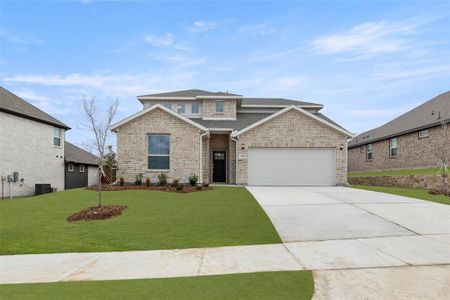 New construction Single-Family house 516 Lakeway Ln, Justin, TX 76247 Wimberly- photo 0