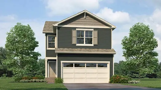 New construction Single-Family house 8431 Castleabra Dr, Fountain, CO 80817 plan LARK - image
