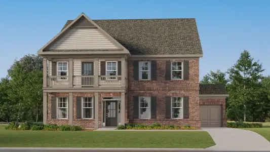 New construction Single-Family house 4465 Manning Dr, Cumming, GA 30028 plan Darlington II With Basement - image