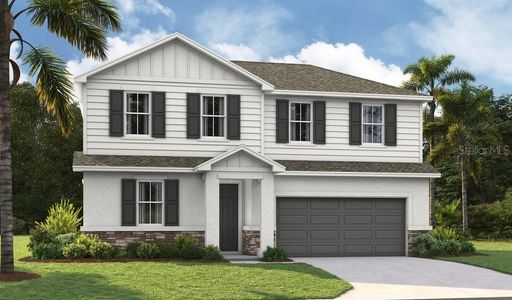 New construction Single-Family house 1647 Sugarbelle Circle, Mascotte, FL 34753 - photo 0