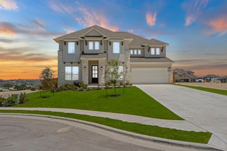 New construction Single-Family house 506 Uphill Ct, Liberty Hill, TX 78642 plan Motley - image
