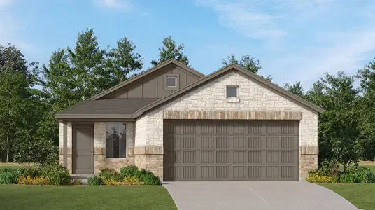New construction Single-Family house 1340 Little Flock Dr, Fort Worth, TX 76134 plan Idlewood - image