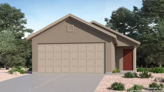 New construction Single-Family house 6516 Basalts Gdn, Elmendorf, TX 78112 plan Gerson - image