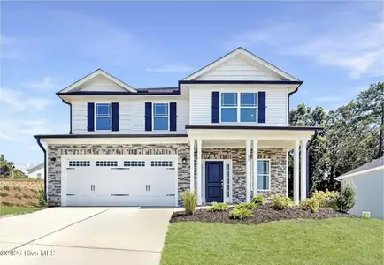 New construction Single-Family house 818 Hidden Bridge Dr, Jacksonville, NC 28546 plan 3030 - image