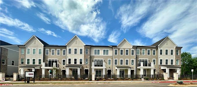 New construction Townhouse house 538 Sawnee Village Blvd, Unit D67, Cumming, GA 30040 The Magnolia- photo 0