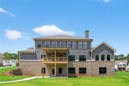 New construction Single-Family house 176 Blue Rider Trl, Hoschton, GA 30548 plan Norwood - image