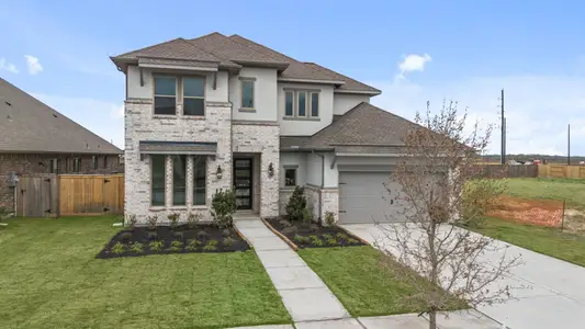 New construction Single-Family house 18807 Lima Orange Trl, Manvel, TX 77578 plan Caddo Mills - image