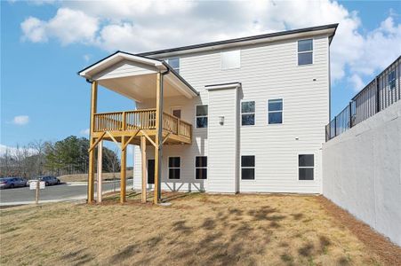 New construction Single-Family house 355 Ivey Township Dr, Dallas, GA 30312 Chatham Basement- photo 70 70