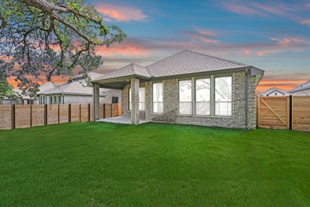 New construction Single-Family house 1012 Rollingwood Trl, Georgetown, TX 78633 plan Troy - image