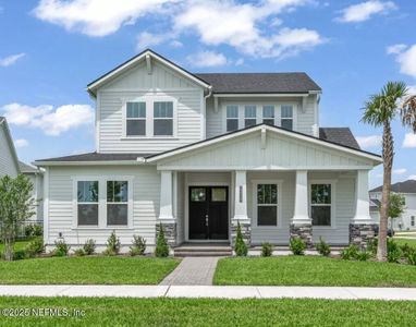 New construction Single-Family house 12129 Tribute Cir, Jacksonville, FL 32224 Eastport- photo 0