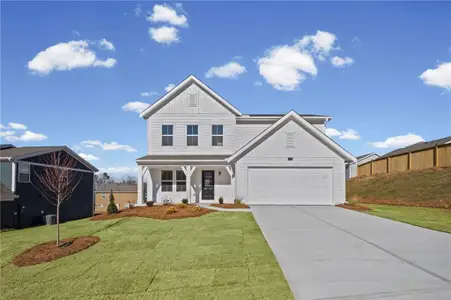 New construction Single-Family house 228 Sage Woods Wy, Dallas, GA 30132 plan Greenbriar - image