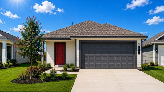 New construction Single-Family house 113 Mullins Dr, Rockdale, TX 76567 plan Caprock - image