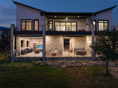 New construction Single-Family house 23633 Lakeside Dr, Marble Falls, TX 78654 - image