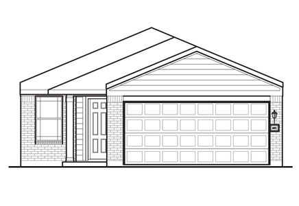 Aspen Elevation A - Alt Roof Elevation