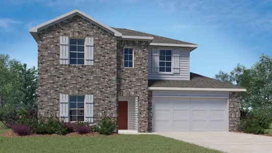 New construction Single-Family house 2140 Ghost Rider Ct, Leander, TX 78641 null- photo 0