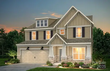 New construction Single-Family house 1552 Gossage Ln Nw, Concord, NC 28027 plan Continental - image