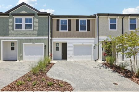 New construction Townhouse house 7681 Deer Valley Cir, Tampa, FL 33635 plan Palm - image