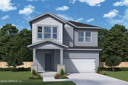 New construction Single-Family house 5553 Dairy Farm Rd, Jacksonville, FL 32224 plan Eddison - image