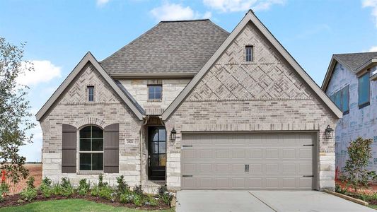 New construction Single-Family house 24826 Groundsel Cottage Lane, Katy, TX 77493 Design 2188W- photo 0