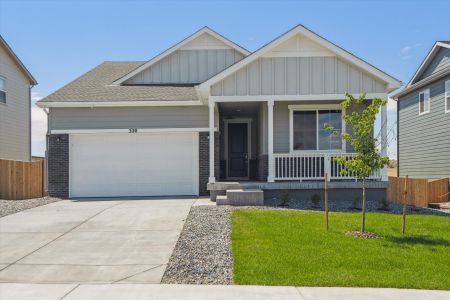 New construction Single-Family house 320 Elbert Street, Johnstown, CO 80534 Breckenridge- photo 0