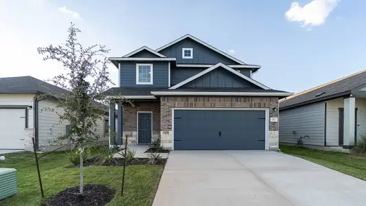 New construction Single-Family house 416 Estuary Dr, Maxwell, TX 78656 plan Hickory - image