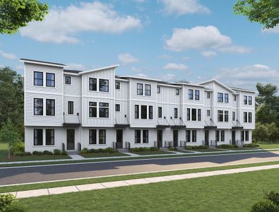 New construction Townhouse house 15447 Hamlin Hills Rd, Winter Garden, FL 34787 Haines II End Unit- photo 0