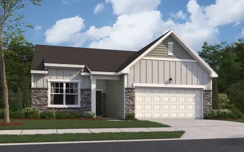 New construction Single-Family house 110 E Goodnight St, Clayton, NC 27520 plan Firefly - image