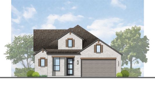 New construction Single-Family house 1619 Wild Berry Wy, Northlake, TX 76247 plan Douglas - image