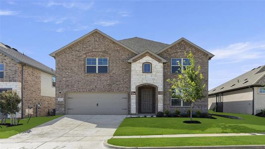 New construction Single-Family house 2021 E Hickory Drive, Aubrey, TX 76227 Cypress II T- photo 0