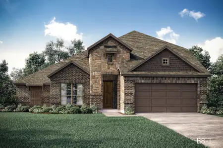New construction Single-Family house 1868 Vista Wy, Waxahachie, TX 75165 plan Jackson - image