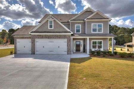 New construction Single-Family house 91 Elivia Way, Dallas, GA 30132 Lyndon- photo 0