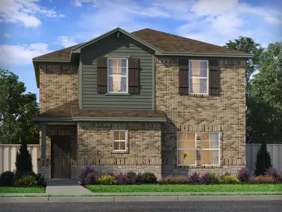 New construction Single-Family house 695 Clarissa St, Buda, TX 78610 plan The Santa Fe (762) - image