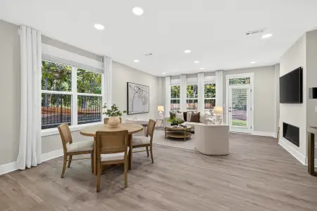 New construction Townhouse house 2021 N Salem St, Apex, NC 27523 plan Harrington End Unit - image 8