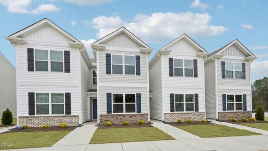 New construction Townhouse house 5818 Brambleberry Wy, Raleigh, NC 27616 plan Sydney - image