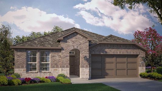 New construction Single-Family house 129 Hugo Ct, Rhome, TX 76078 plan Las Cruces - image